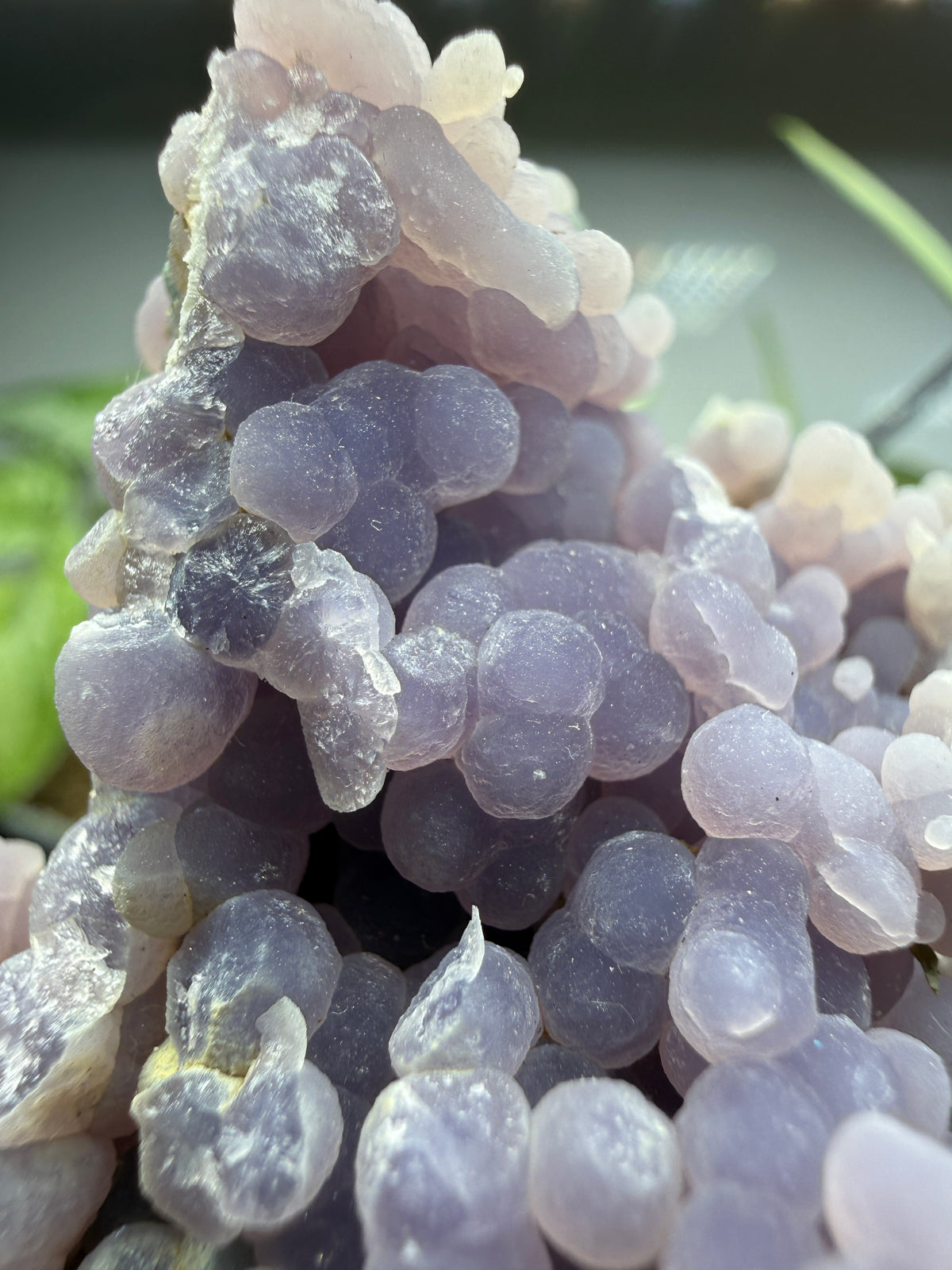 Grape Agate (Quartz var. Amethyst)- Mamuju Regency, West Sulawesi Province, Indonesia