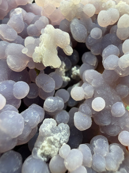 Grape Agate (Quartz var. Amethyst)- Mamuju Regency, West Sulawesi Province, Indonesia