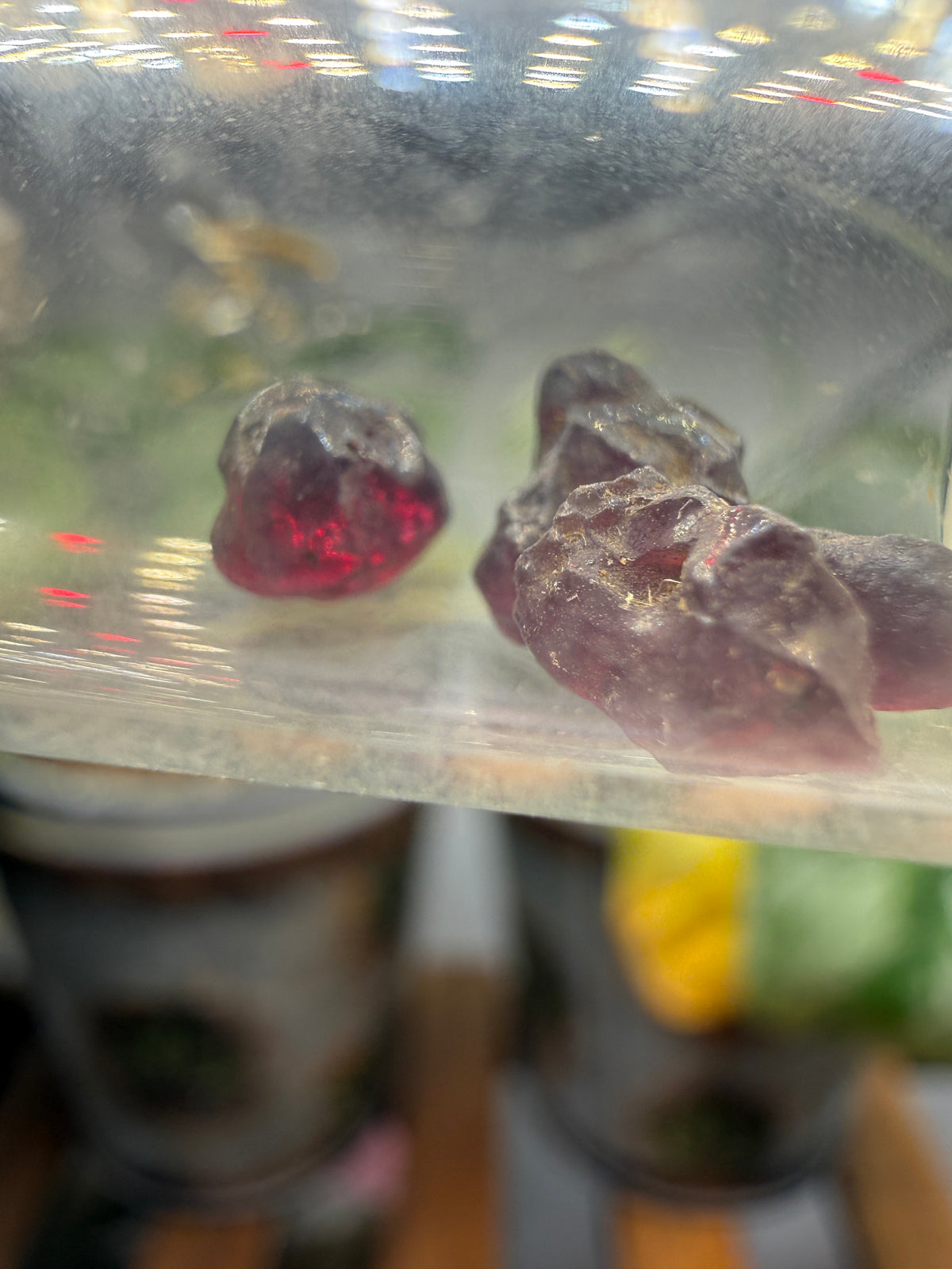 Garnet Crystals- Set of Four- Arizona, USA