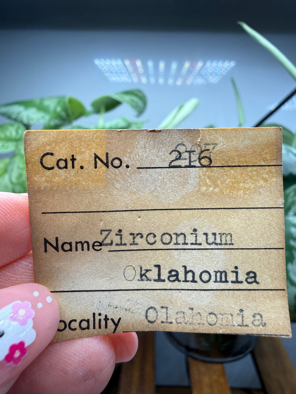 Zircon- Oklahoma, USA