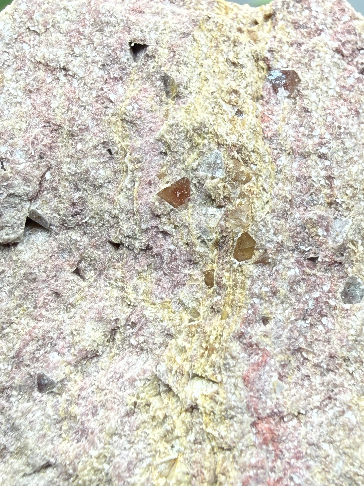 Zunyite- Postmasburg Manganese Field, Northern Cape, South Africa