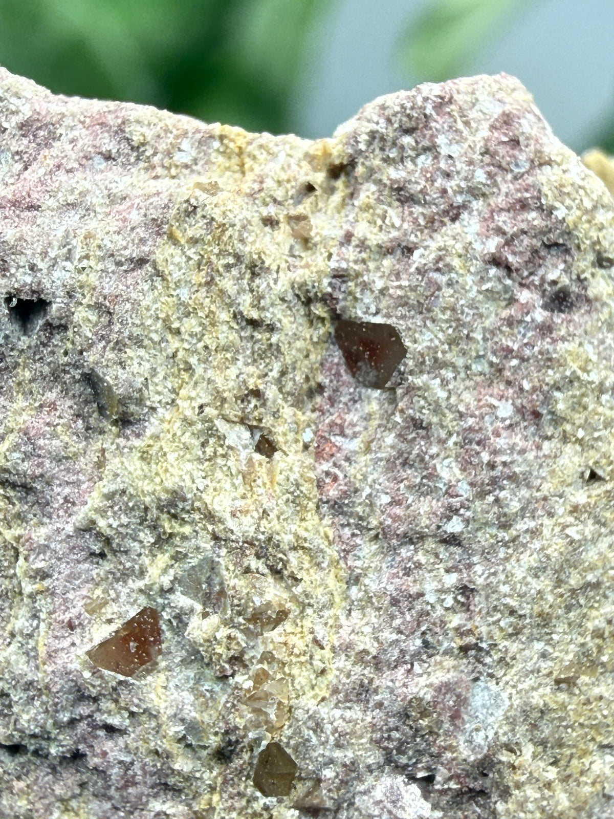 Zunyite- Postmasburg Manganese Field, Northern Cape, South Africa