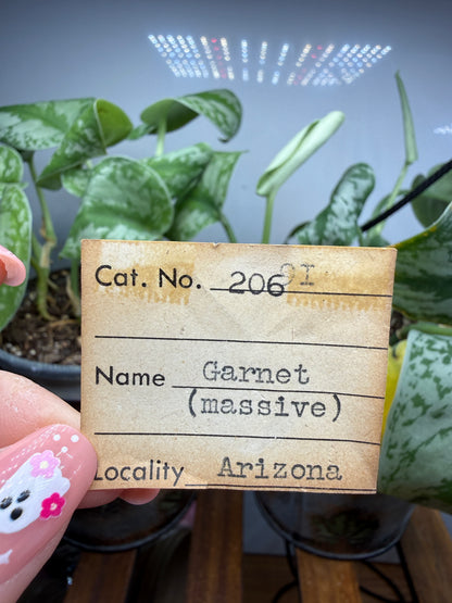 Garnet (Massive)- Arizona, USA