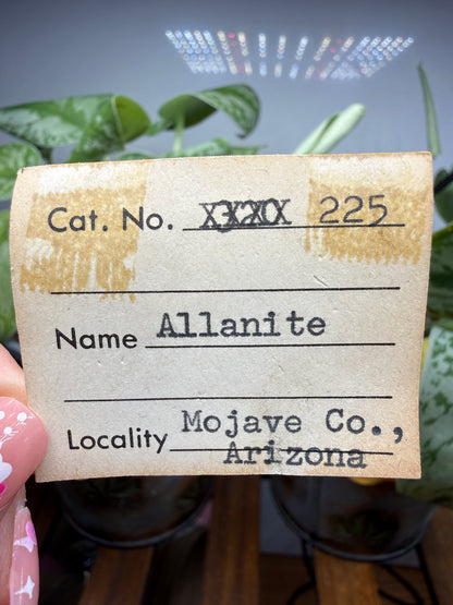 Allanite (Allanite Group)- Mojave County, Arizona, USA