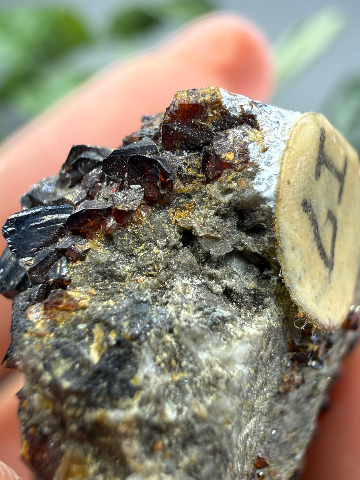 Sphalerite with Dolomite- Joplin, Tri-State Mining District, Jasper County, Missouri, USA