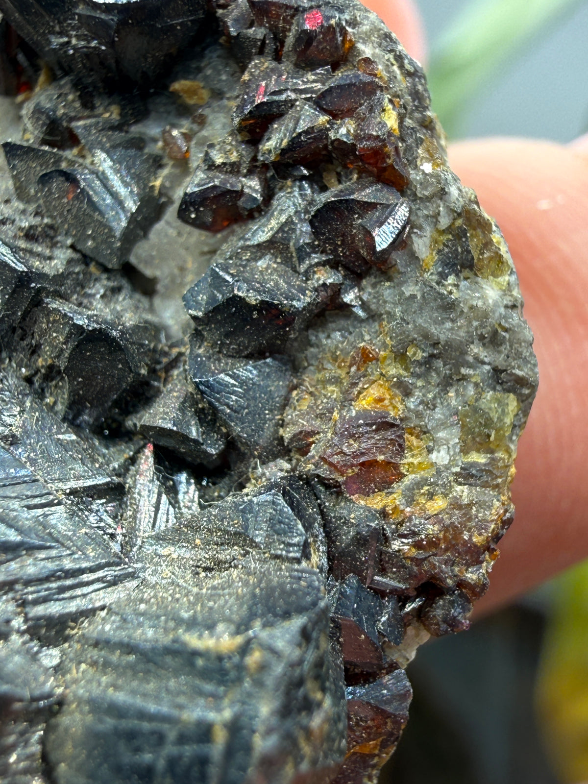 Sphalerite with Dolomite- Joplin, Tri-State Mining District, Jasper County, Missouri, USA