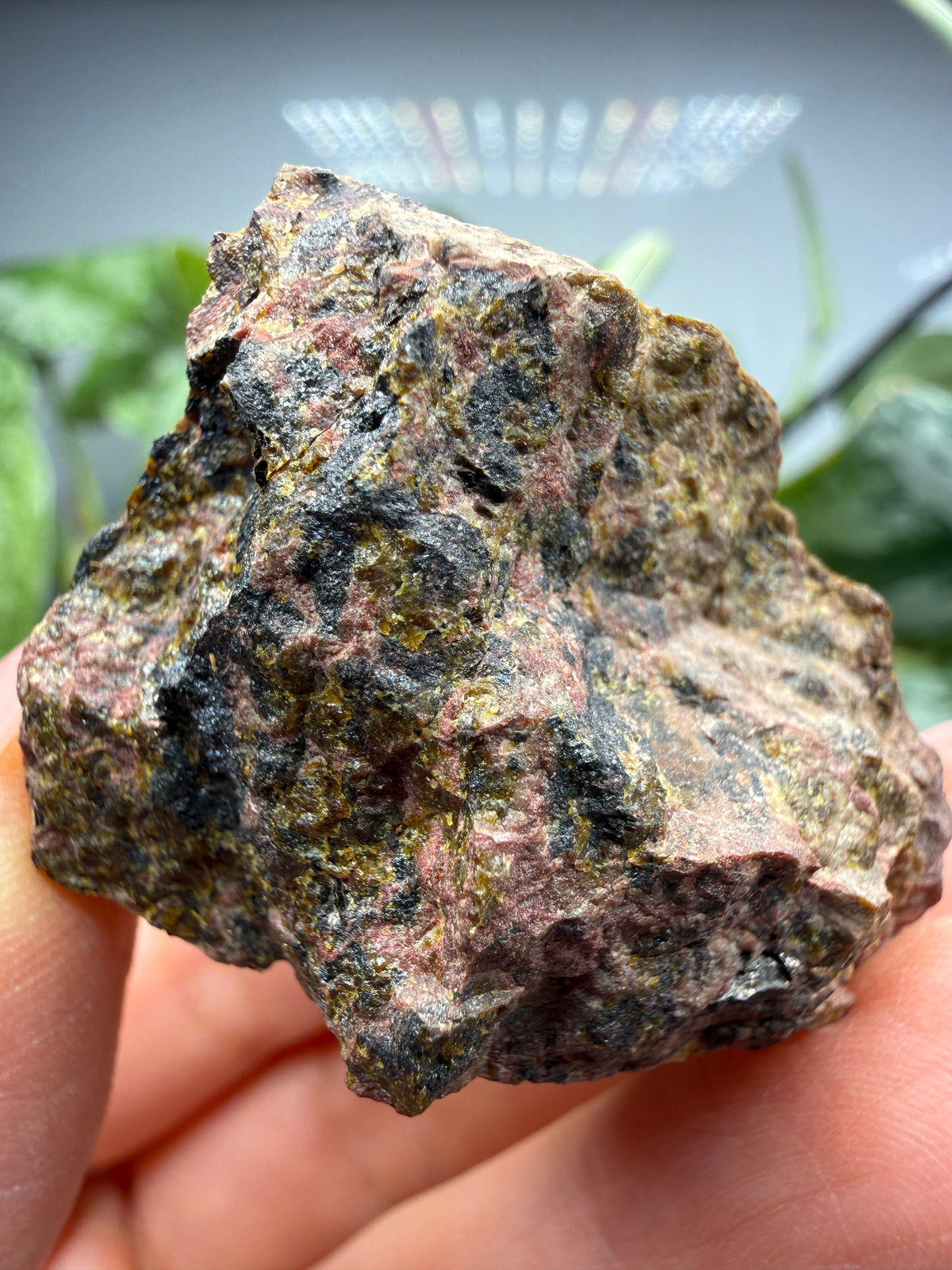 Hancockite- Franklin, Franklin Mining District, Sussex County, New Jersey, USA