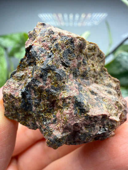 Hancockite- Franklin, Franklin Mining District, Sussex County, New Jersey, USA