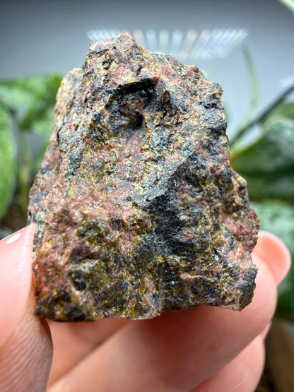Hancockite- Franklin, Franklin Mining District, Sussex County, New Jersey, USA