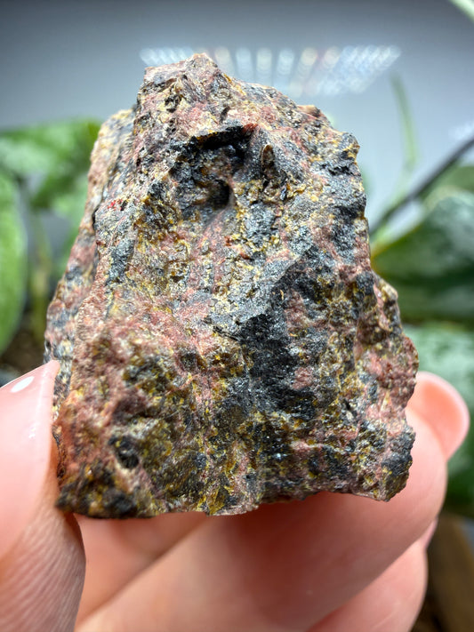 Hancockite- Franklin, Franklin Mining District, Sussex County, New Jersey, USA