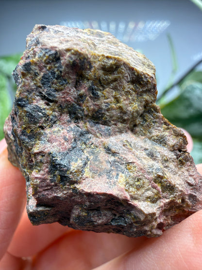 Hancockite- Franklin, Franklin Mining District, Sussex County, New Jersey, USA