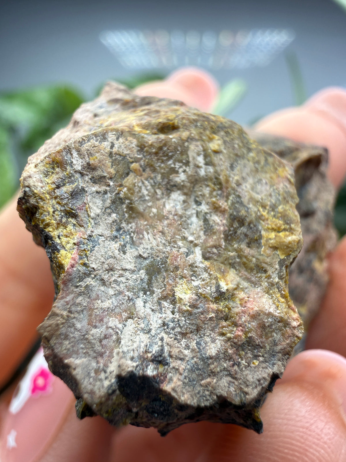 Hancockite- Franklin, Franklin Mining District, Sussex County, New Jersey, USA
