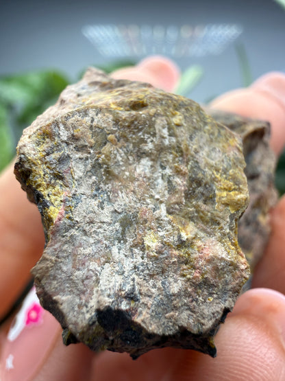 Hancockite- Franklin, Franklin Mining District, Sussex County, New Jersey, USA