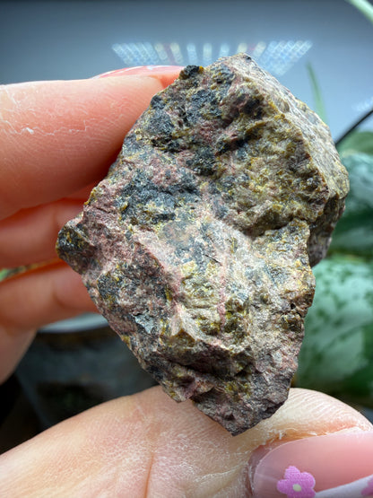 Hancockite- Franklin, Franklin Mining District, Sussex County, New Jersey, USA
