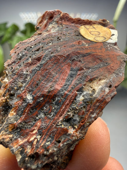 Jasper (Banded)- Lavic, San Bernardino County, California, USA