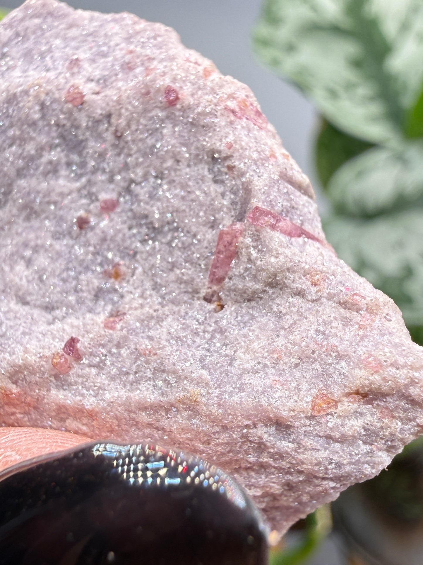 Rubellite, Lepidolite- Stewart Mine, Tourmaline Queen, Pala, San Diego, California