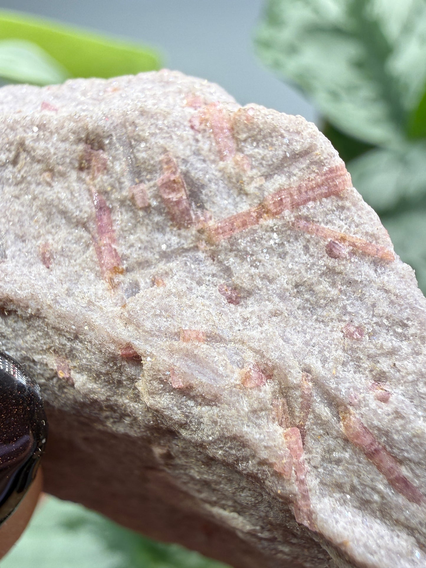 Rubellite, Lepidolite- Stewart Mine, Tourmaline Queen, Pala, San Diego, California