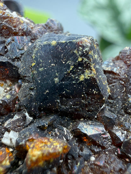 Sphalerite, var "Ruby Jack"- Attributed to Joplin, Missouri