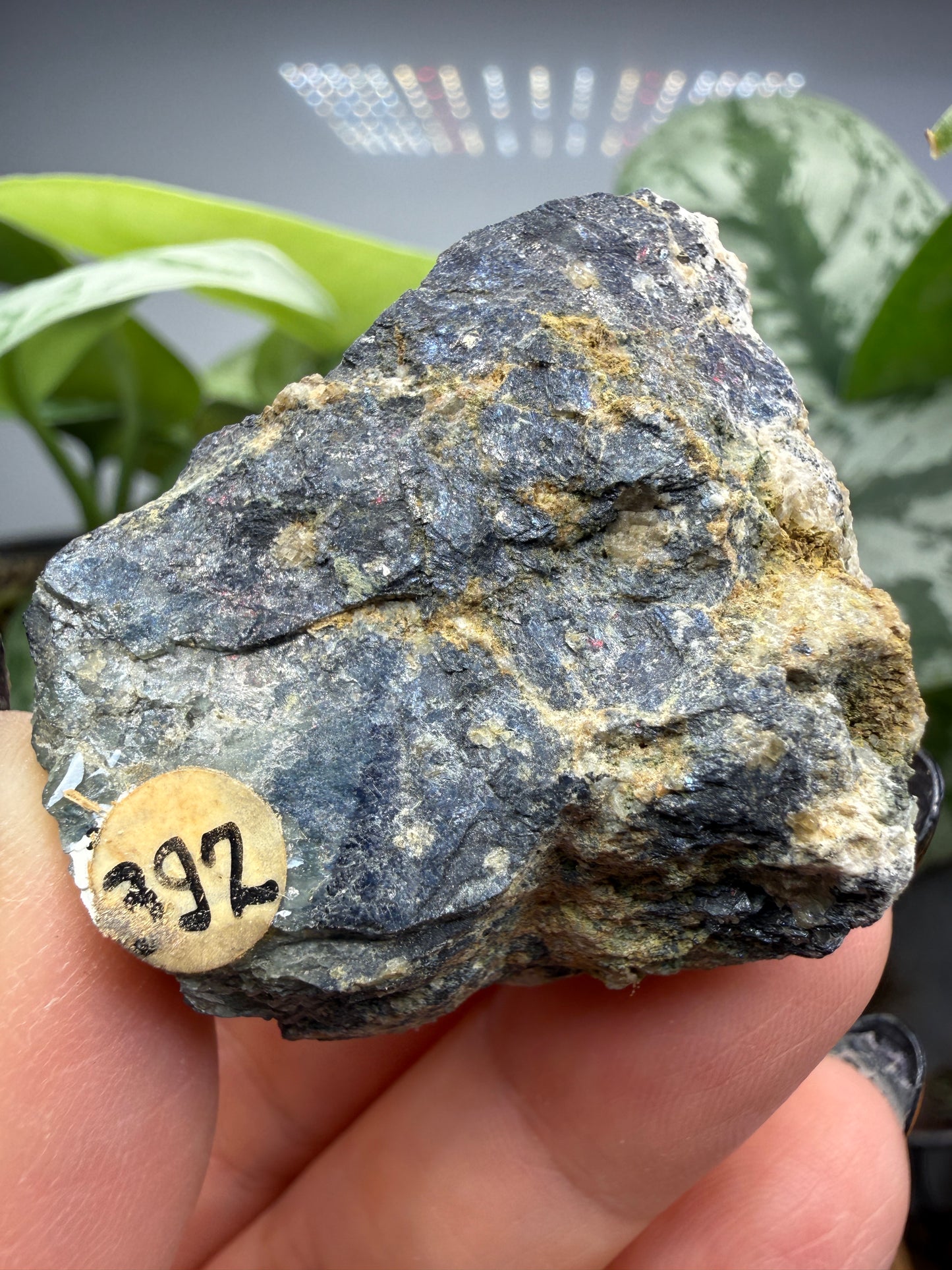 Ludlamite with Vivianite, Fairfieldite & Triphylite- Palermo No. 1 Mine, North Groton, New Hampshire, USA