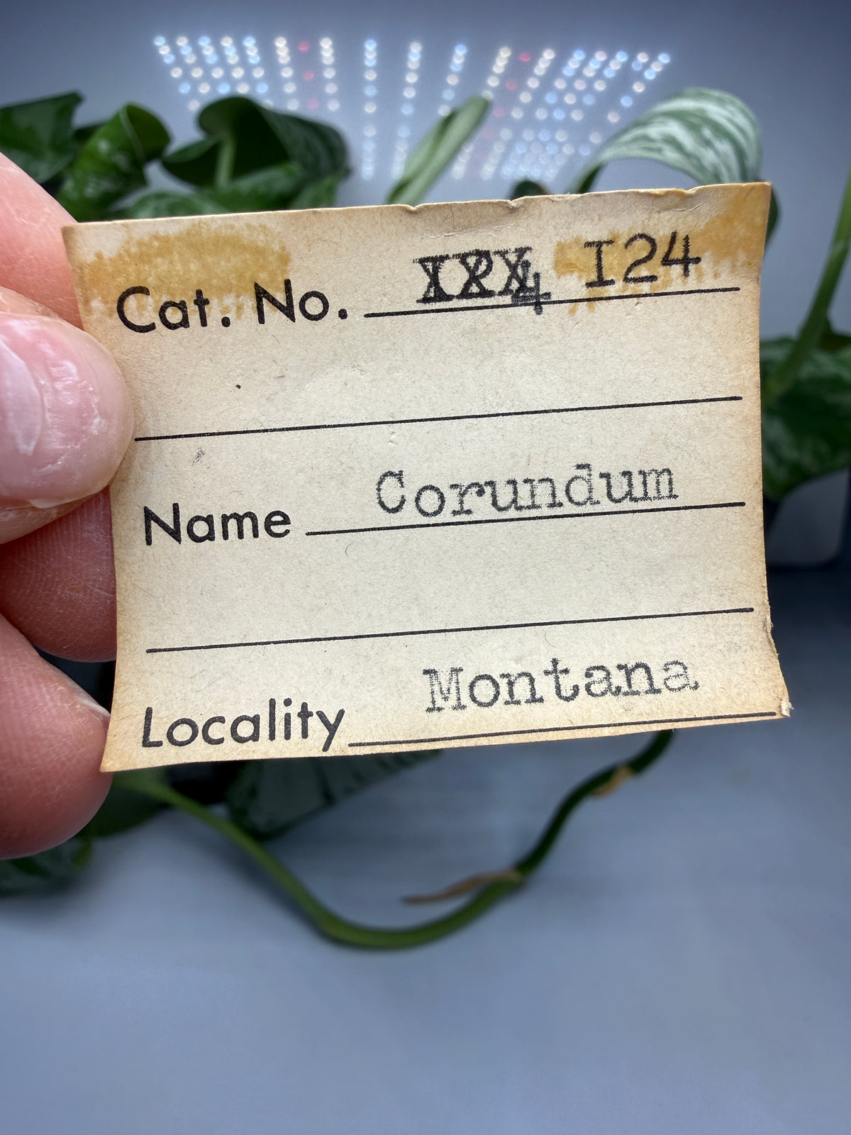 Corundum- Montana, USA