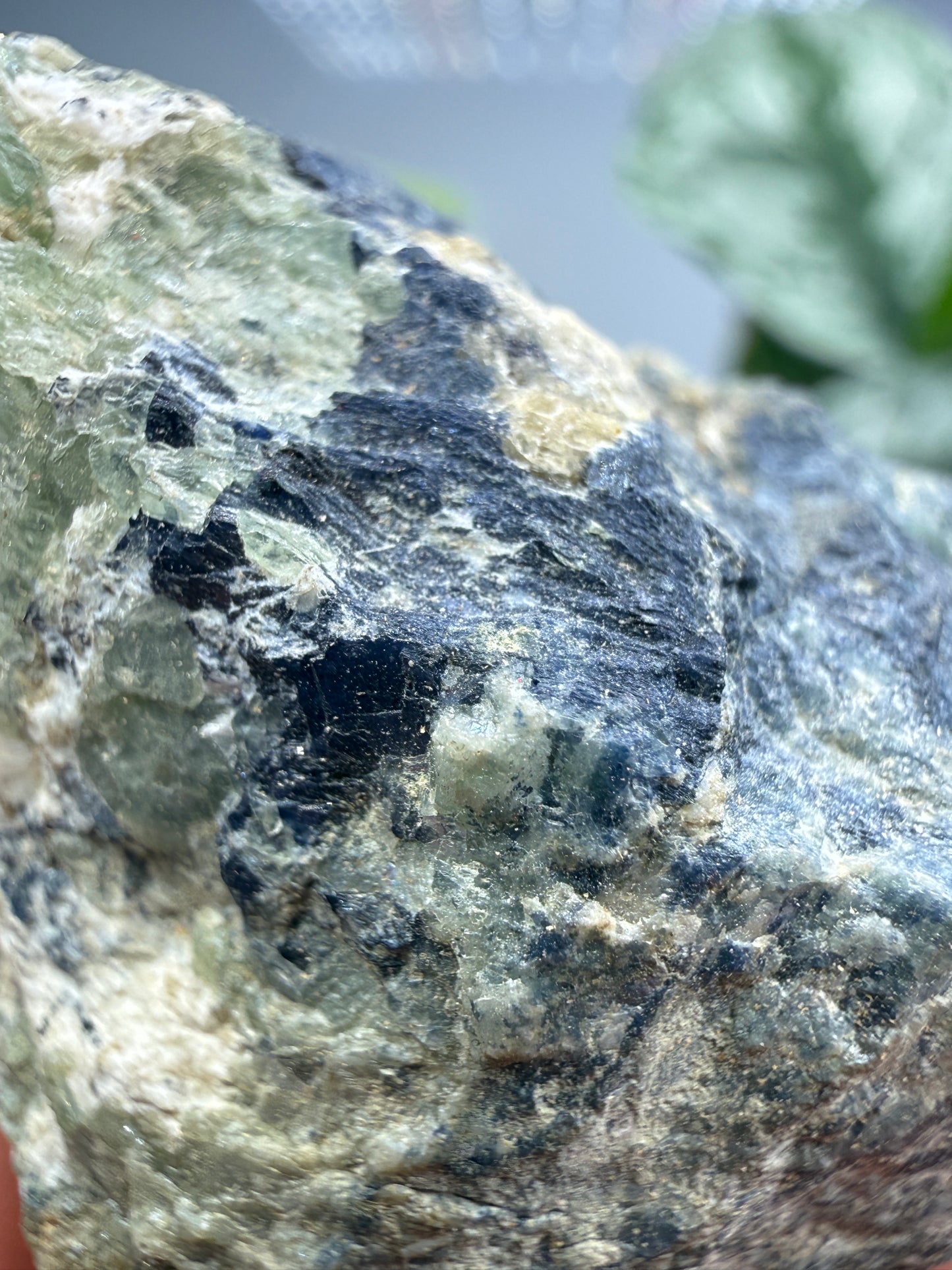 Ludlamite with Vivianite, Fairfieldite & Triphylite- Palermo No. 1 Mine, North Groton, New Hampshire, USA