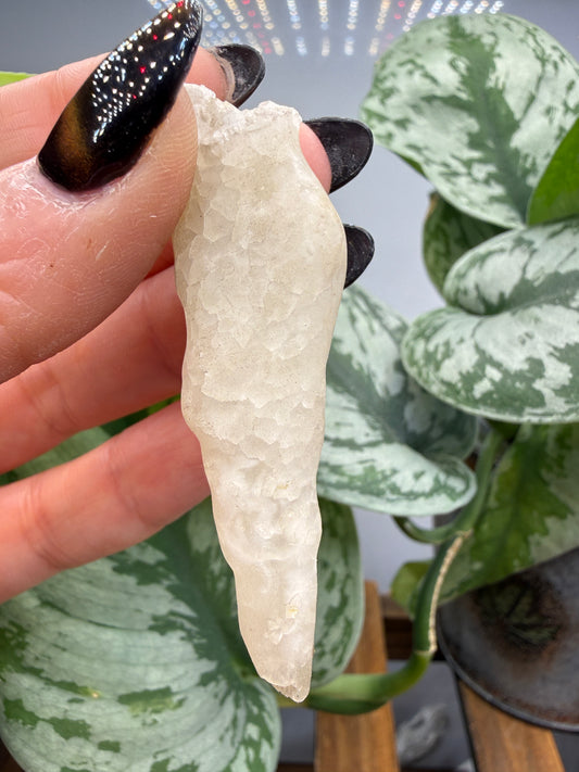 Calcite, var. Stalactite- Colossal Cave Mountain Park, Pima County, Arizona, USA