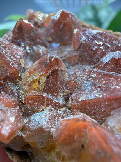Red Quartz- Tinejdad, Er Rachidia Province, Meknes-Tafilalet Region, Morocco
