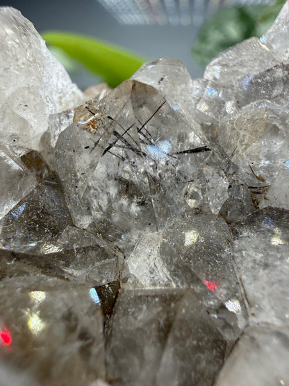 Quartz with Rutile (shaped like Ohio!)- Brazil