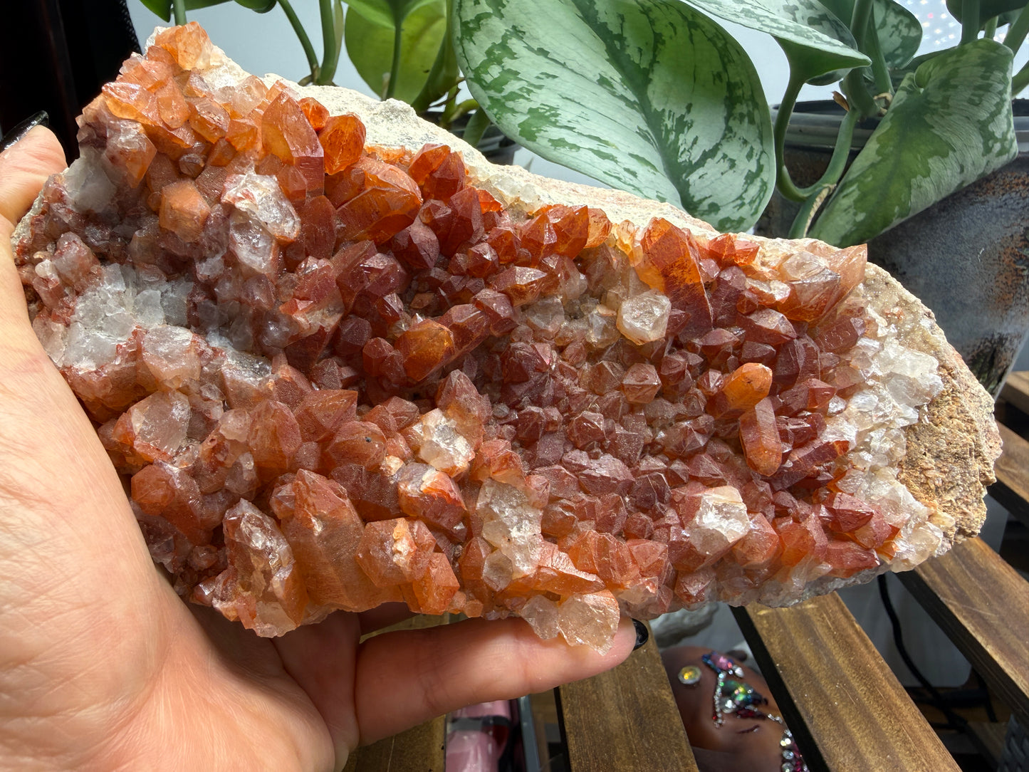 Red Quartz- Tinejdad, Er Rachidia Province, Meknes-Tafilalet Region, Morocco