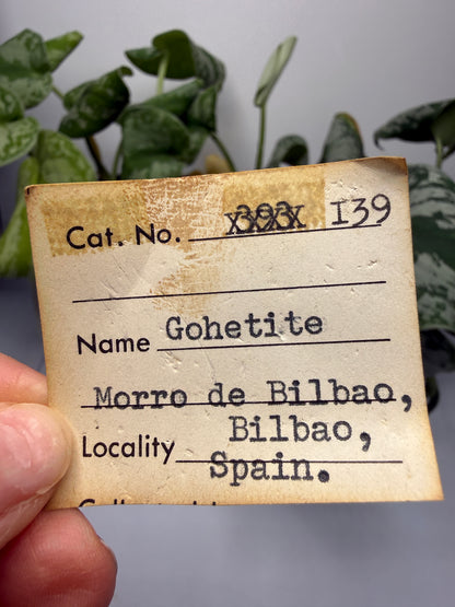 Goethite- Bilbao, Biscay, Basque Country, Spain