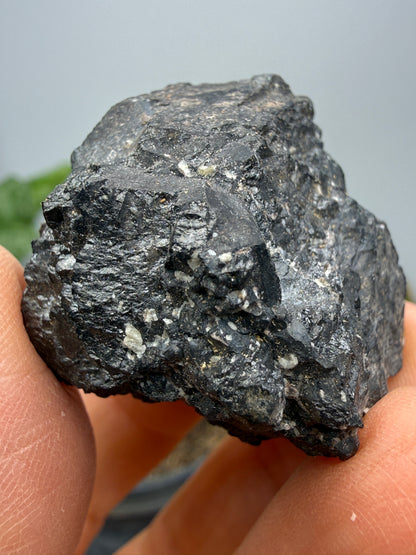 Franklinite- Franklin, Franklin Mining District, Sussex County, New Jersey, USA