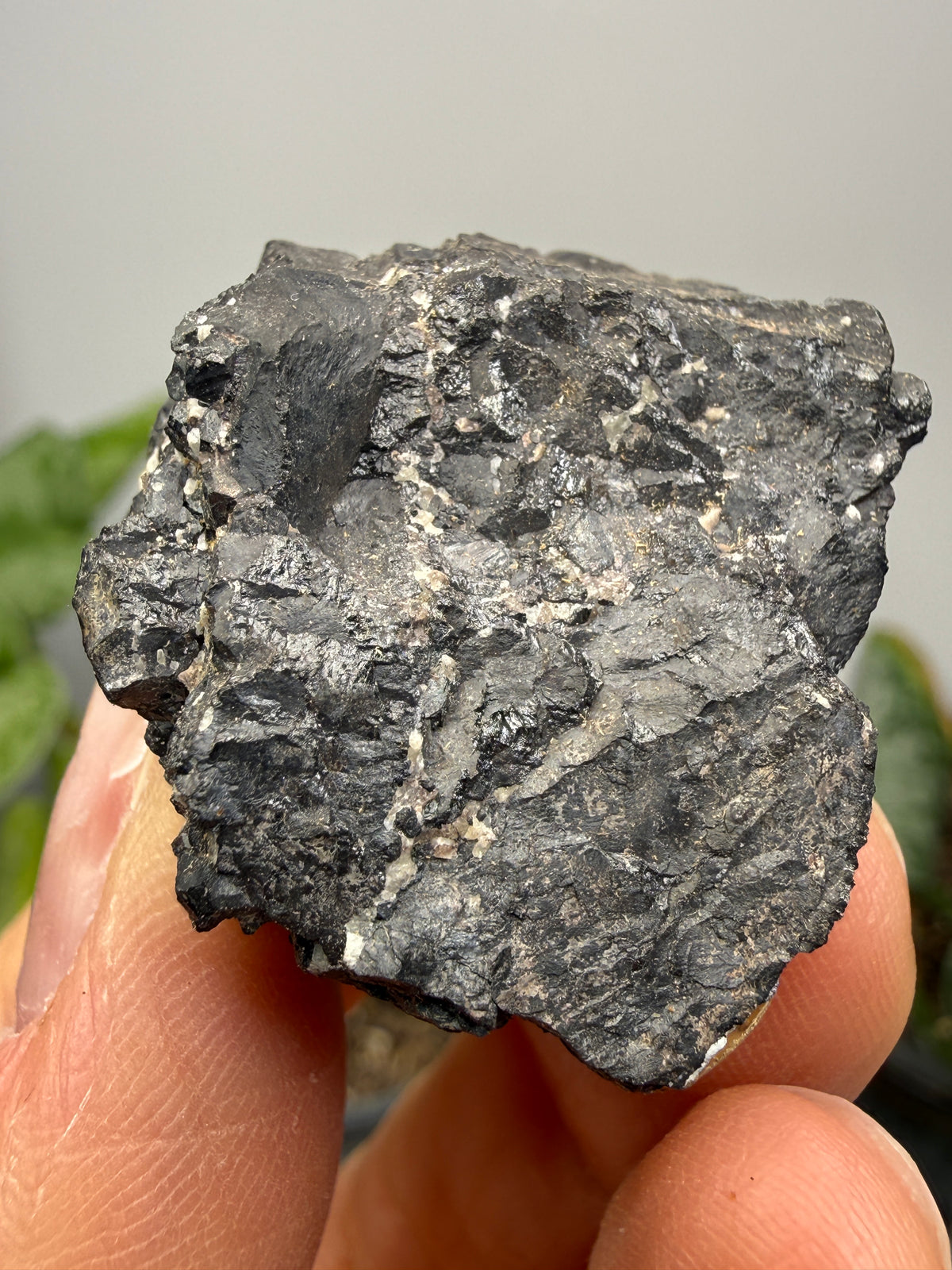Franklinite- Franklin, Franklin Mining District, Sussex County, New Jersey, USA