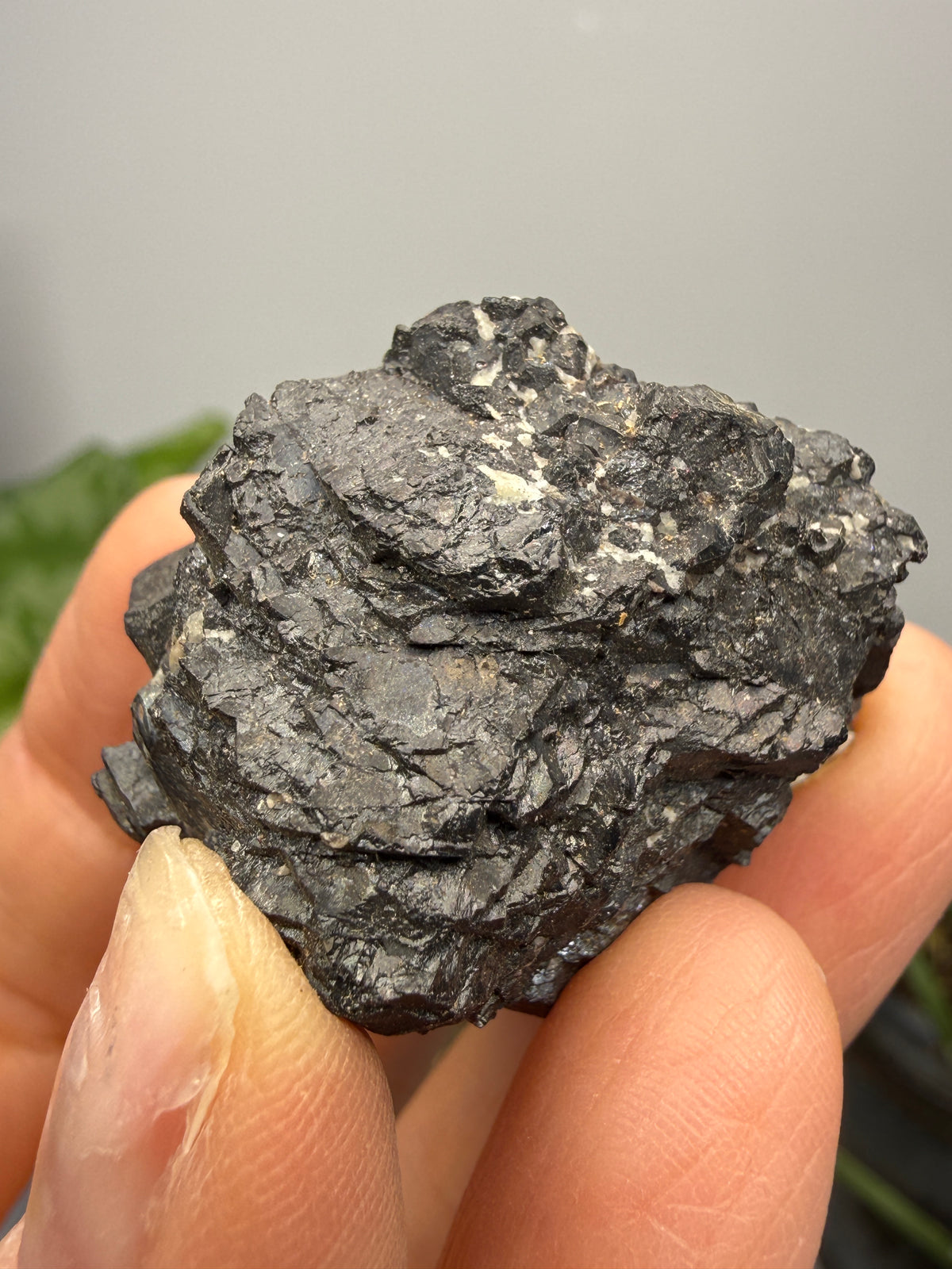 Franklinite- Franklin, Franklin Mining District, Sussex County, New Jersey, USA