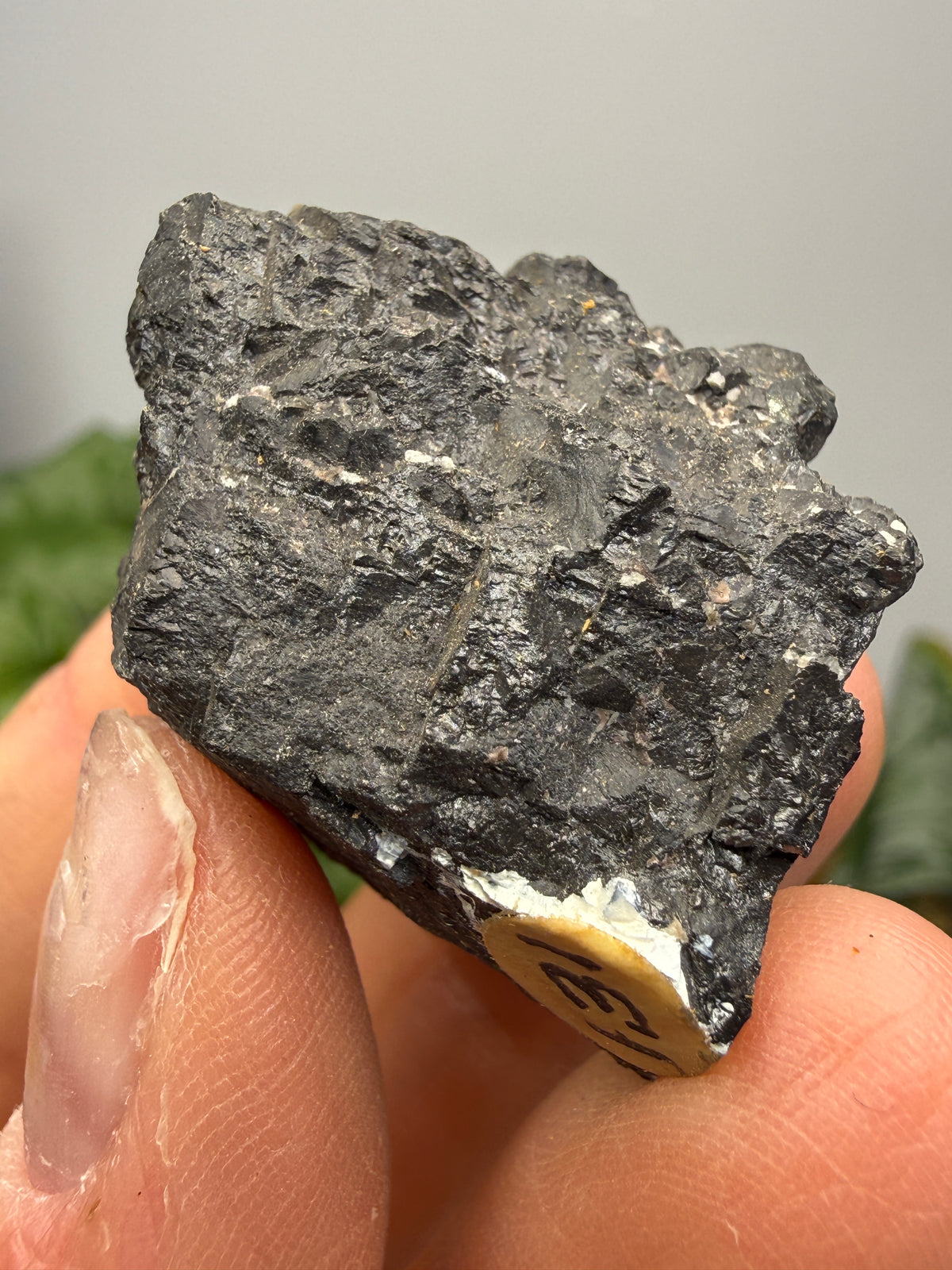 Franklinite- Franklin, Franklin Mining District, Sussex County, New Jersey, USA