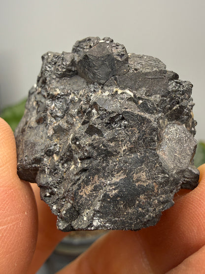 Franklinite- Franklin, Franklin Mining District, Sussex County, New Jersey, USA