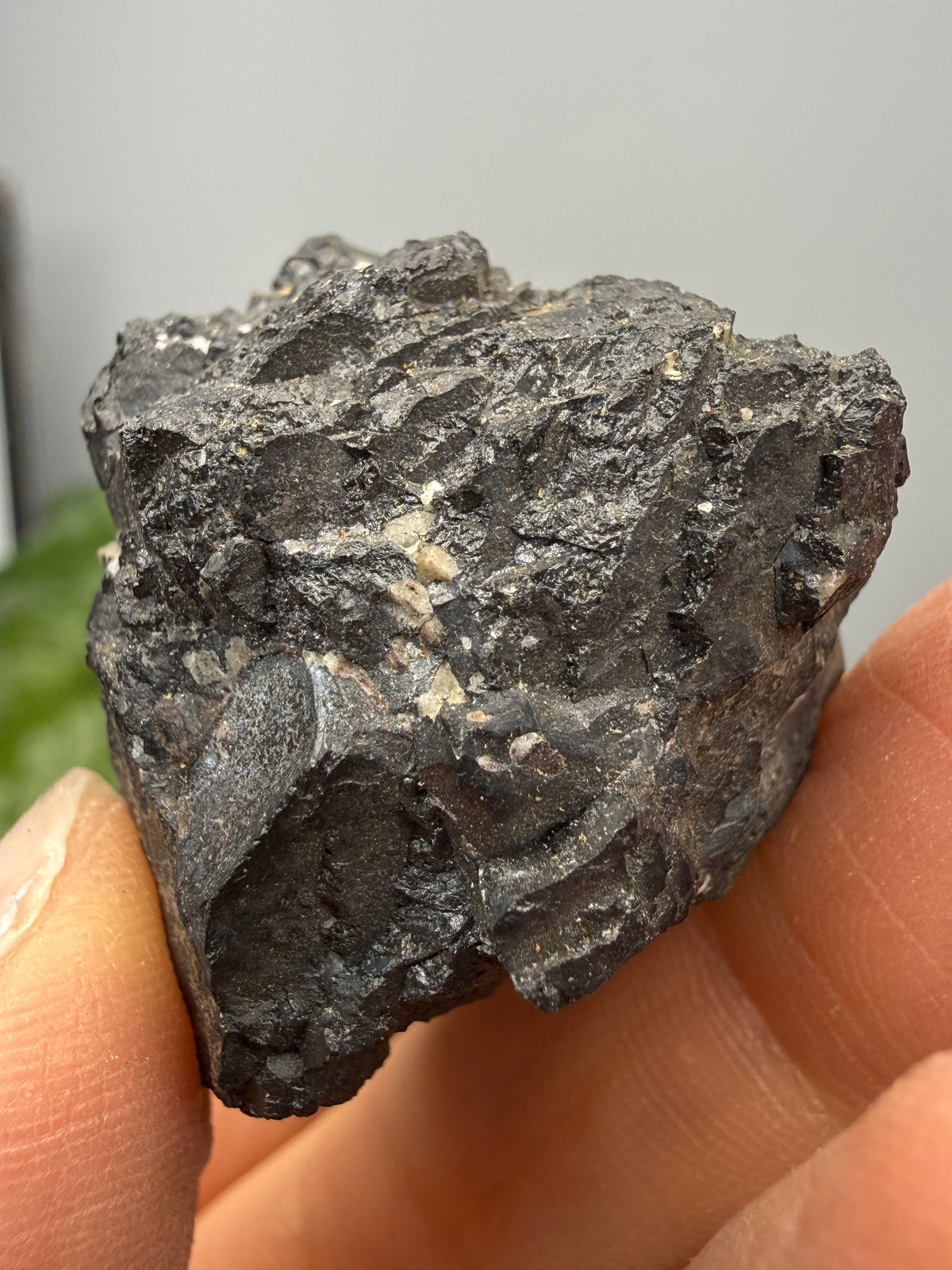Franklinite- Franklin, Franklin Mining District, Sussex County, New Jersey, USA