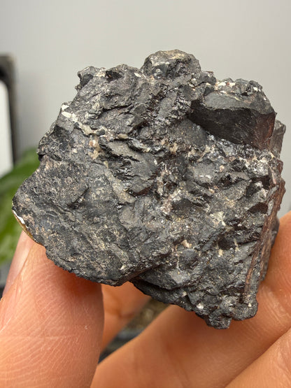 Franklinite- Franklin, Franklin Mining District, Sussex County, New Jersey, USA