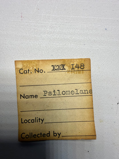 Psilomelane (Botryoidal Manganese Oxides)- Locality Unknown