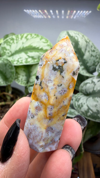 Orbicular Jasper Tower- Madagascar