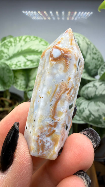 Orbicular Jasper Tower- Madagascar