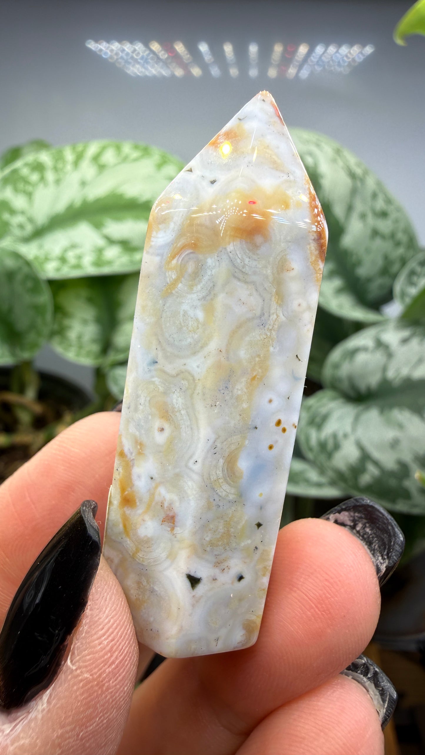 Orbicular Jasper Tower- Madagascar