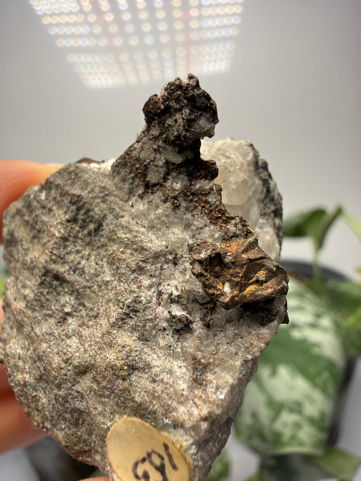 Calcite with Copper- Arizona, USA
