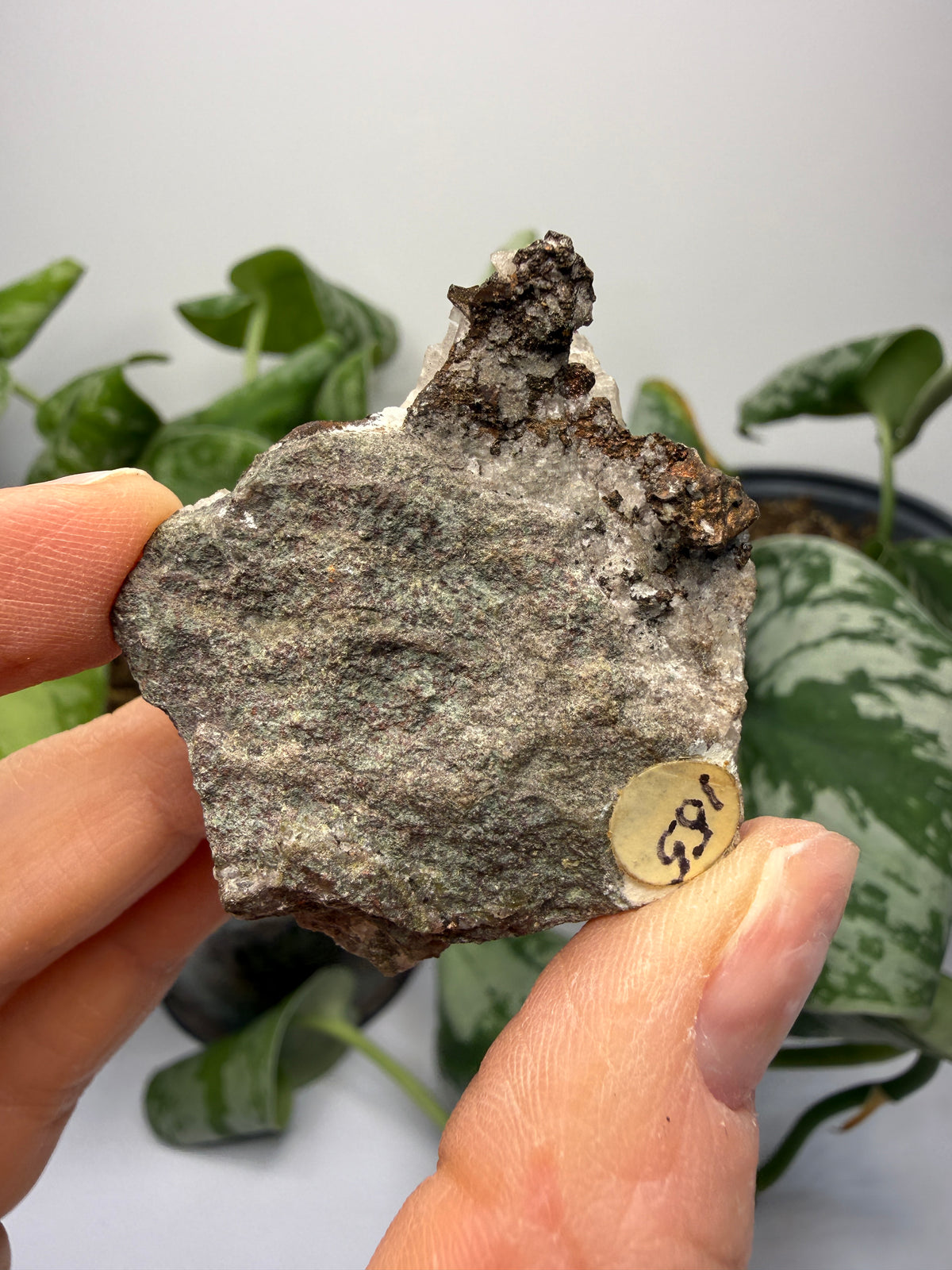 Calcite with Copper- Arizona, USA