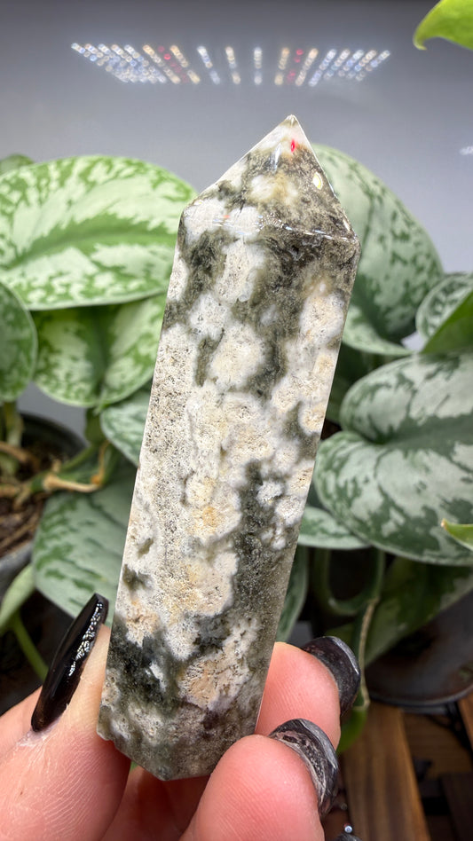 Orbicular Jasper Tower- Madagascar