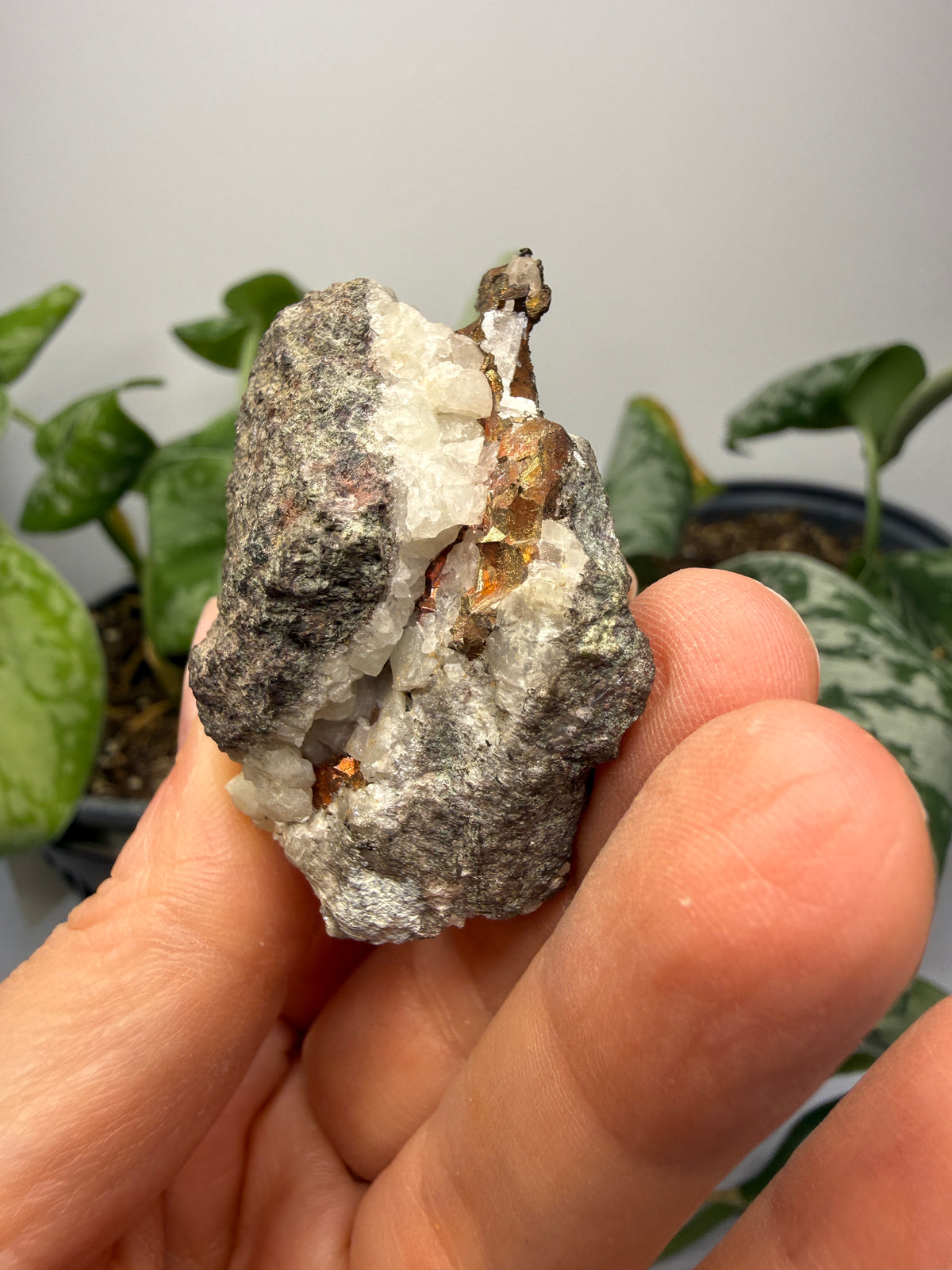 Calcite with Copper- Arizona, USA