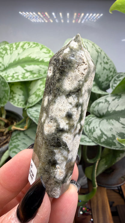 Orbicular Jasper Tower- Madagascar