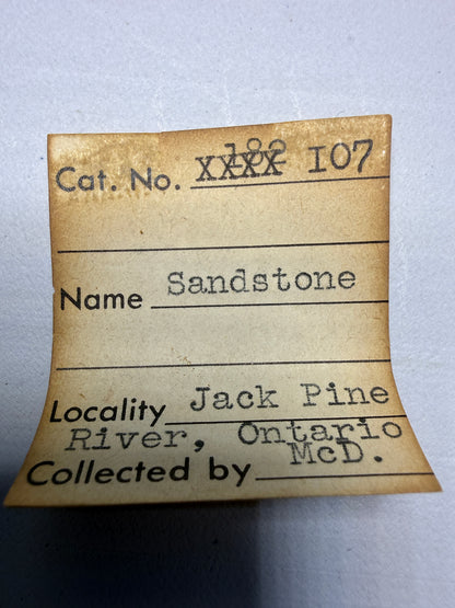 Sandstone- Jack Pine River, Ontario, Canada