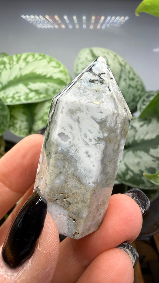 Orbicular Jasper Tower- Madagascar