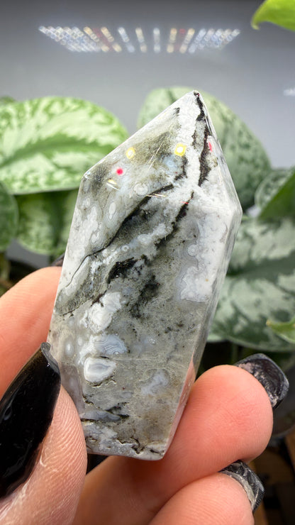 Orbicular Jasper Tower- Madagascar