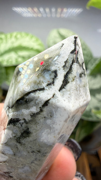 Orbicular Jasper Tower- Madagascar
